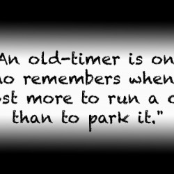 An old timer