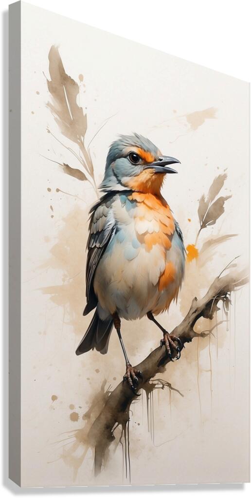 Flight to Freedom: The Longing Horizon Canvas Print