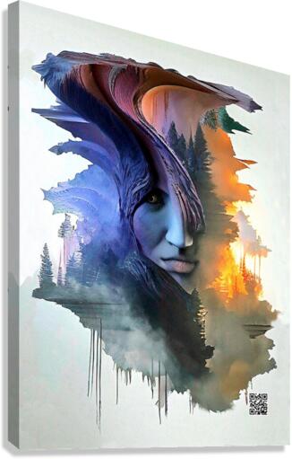 Someone is watching  Canvas Print