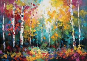 Aspen Aglow: An Impressionist Reverie