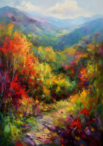 Rolling Beauty of Cahas Knob Overlook