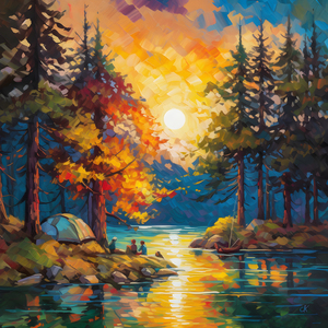 Campfire Tales: An Impressionist Odyssey