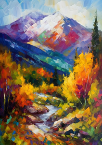 The Vibrant Path: Mount Elbert in Summer