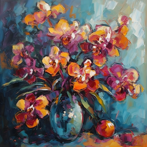 “Exotic Color: Orchids in Bloom”