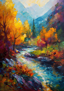 “Glacier Nation Brilliance: McDonald Creek”