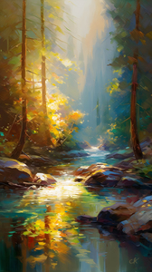  Sunlit Solitude