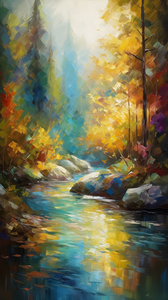 Dappled Dreams: An Impressionistic Journey