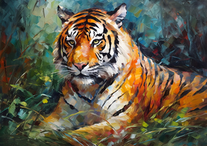 Hidden Majesty Of A Tiger