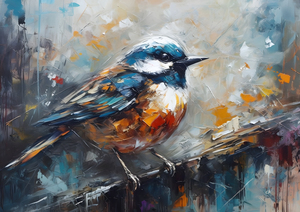 The Perched Sparrow