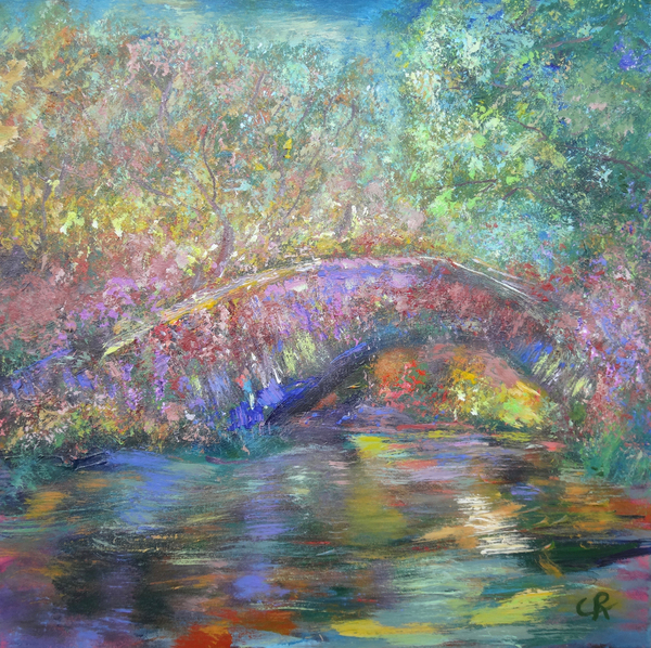 Boulder Creek Path Bridge Print