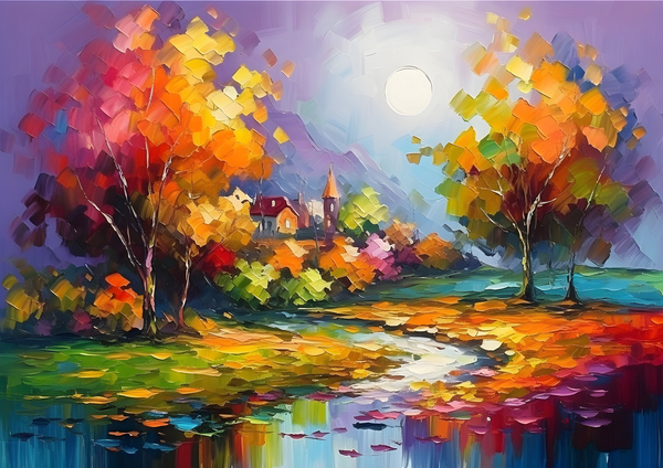 Fall Stream at Castle Farms by Chris Rutledge