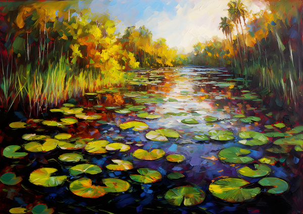 Everglades Euphoria: A Ballet of Light and Color by Chris Rutledge