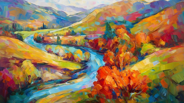 River Serenity Print