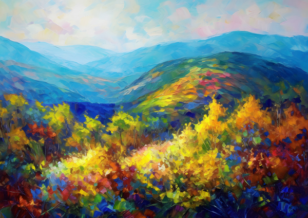 Majestic Panorama of Mount Mitchell Viewpoint by Chris Rutledge