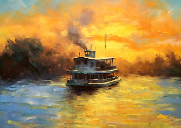 Steam Dreams: An Evening on the Mississippi by Chris Rutledge