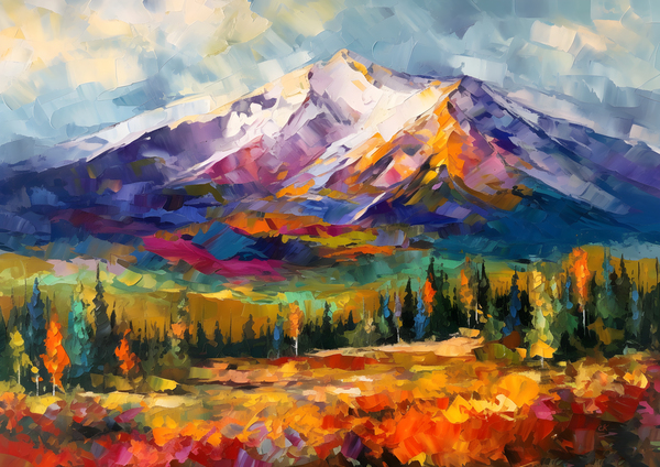 Purple Majesty: Mount Elbert Colorado by Chris Rutledge