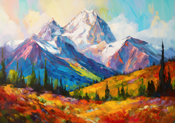 Alaskan Grandeur: Mount Saint Elias by Chris Rutledge
