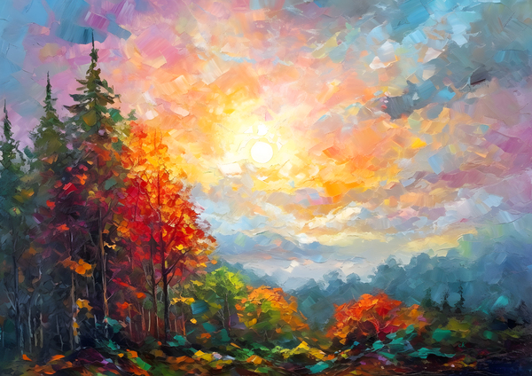 NC mountains2 Print