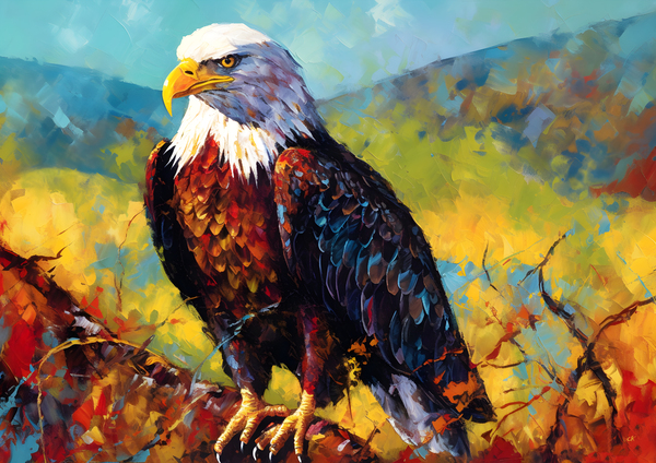 Napa Sentinel: Eagles Watch Over the Vineyard by Chris Rutledge