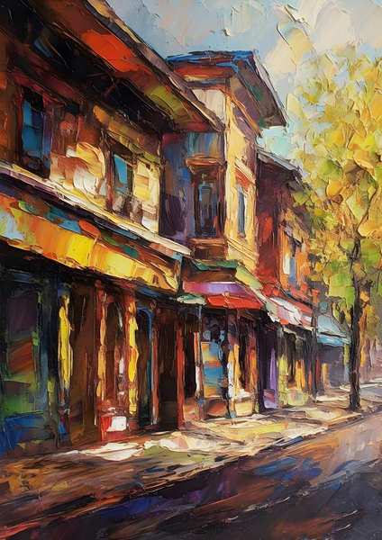 Summer Brilliance on Pearl Street by Chris Rutledge