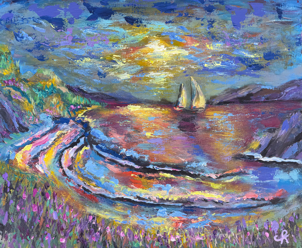 Patagonia Sailing Reverie by Chris Rutledge