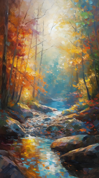  Cascade Serenity Print