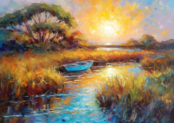 The Timeless Banks: A Sunset Overture at the Outer Banks by Chris Rutledge