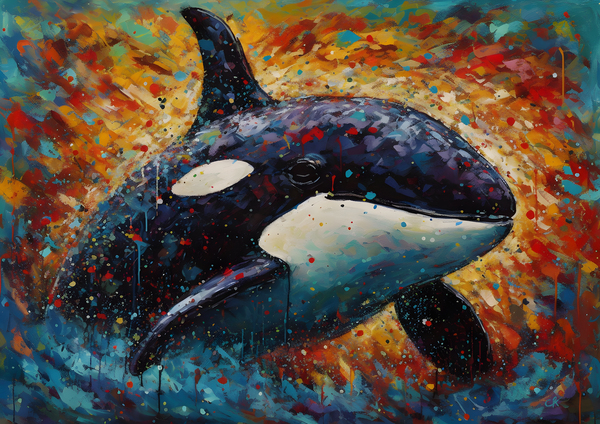 Splash Dance of the Orca by Chris Rutledge