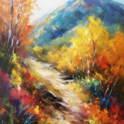 Autumns Palette: The Blue Ridge Trail