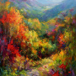 Rolling Beauty of Cahas Knob Overlook