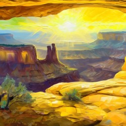 “Canyonland Wonder: Mesa Arch”