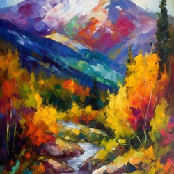 The Vibrant Path: Mount Elbert in Summer