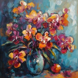 “Exotic Color: Orchids in Bloom”