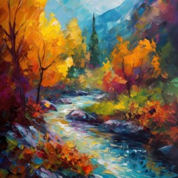 “Glacier Nation Brilliance: McDonald Creek”