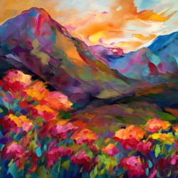 Primrose Sunset at Grays Peak