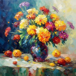 “Zinnia Color Spectrum”