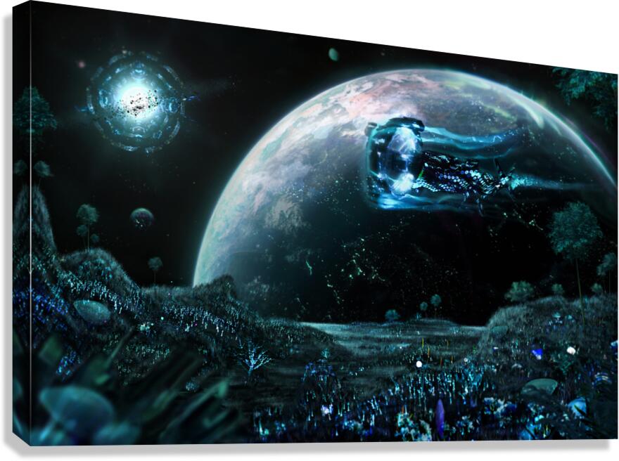 Lamda Aquilae Canvas Print