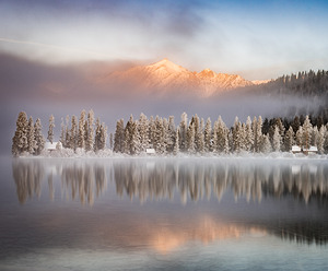A Brisk Morning by the Lake