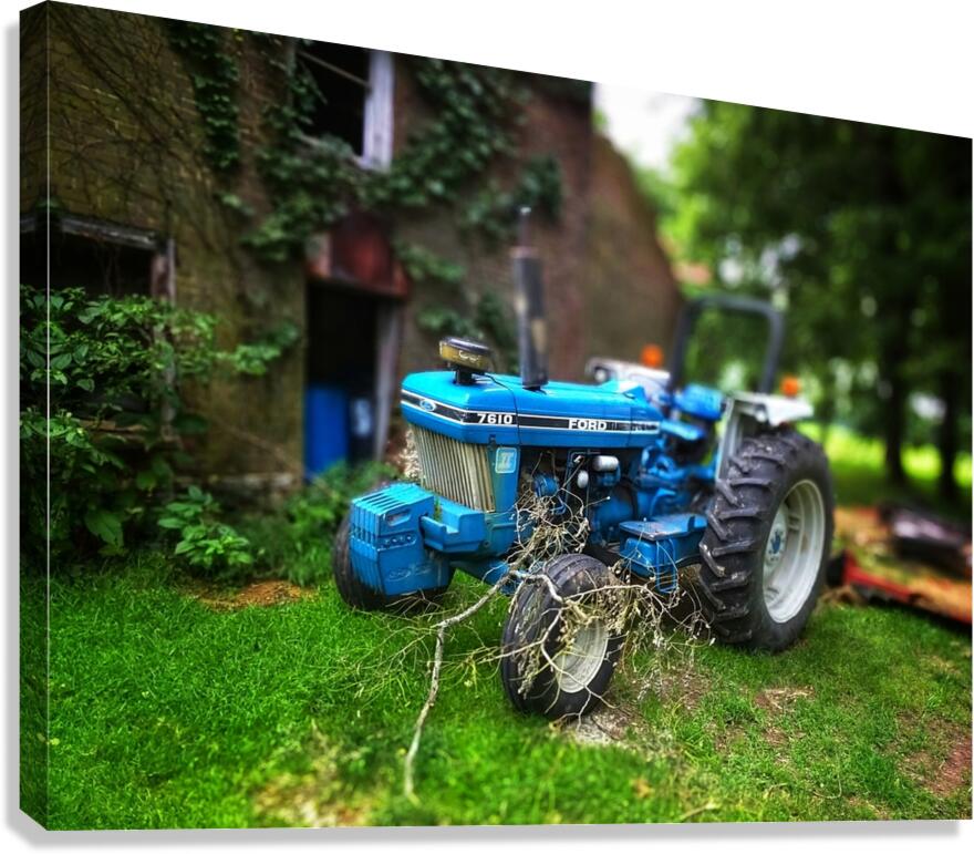 Ford Tractor Canvas Print