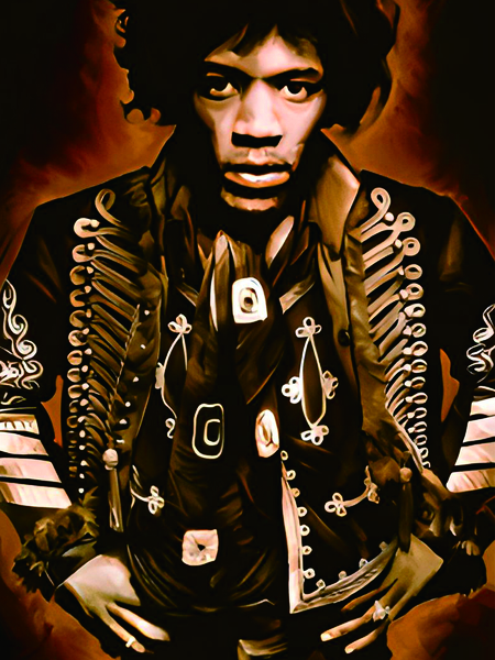 JIMI HENDRIX Print