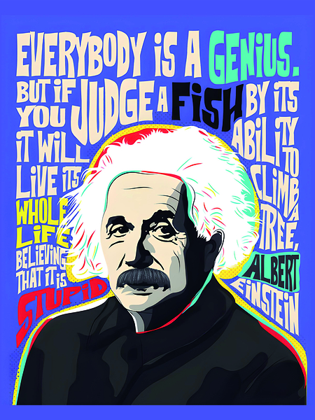 albert einstein Print