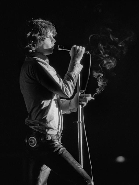 jim morrison live michael Print