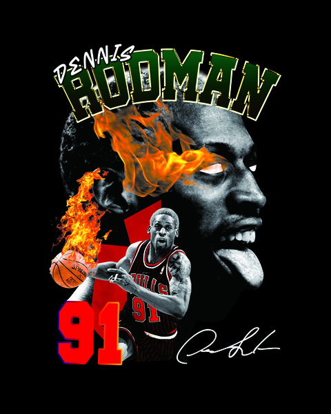 Dennis Rodman by Dennis Wonder