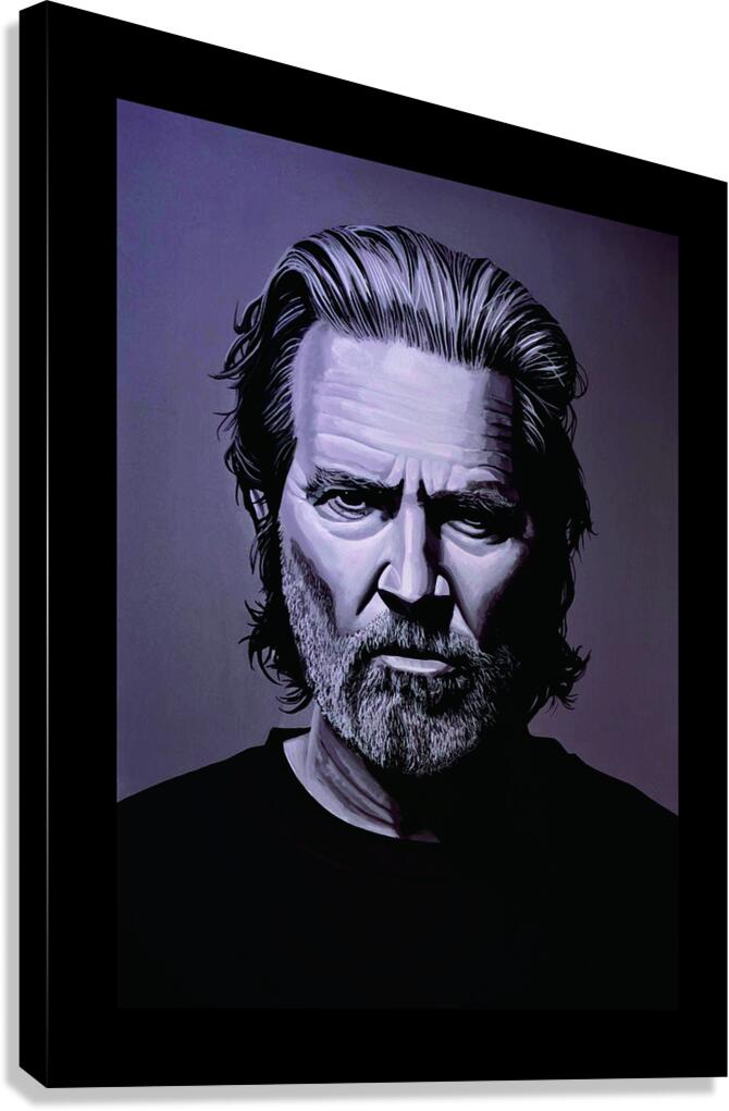 Jeff bridge Canvas Print