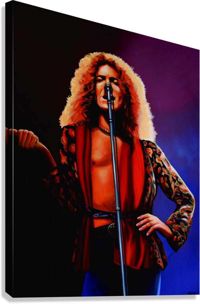 robert plant Canvas Print