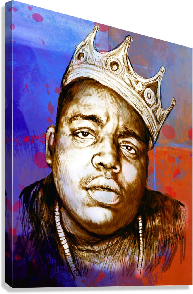 BIGGIE Canvas Print