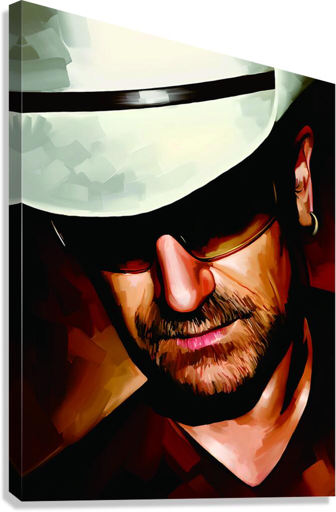 BONO Canvas Print