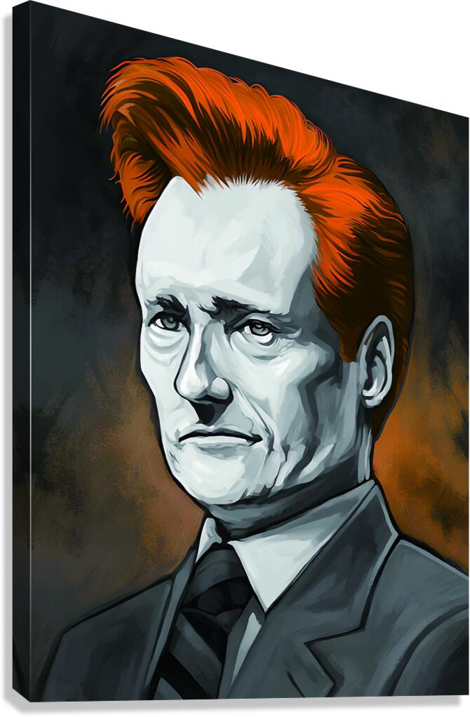 CONAN OBRIEN Canvas Print