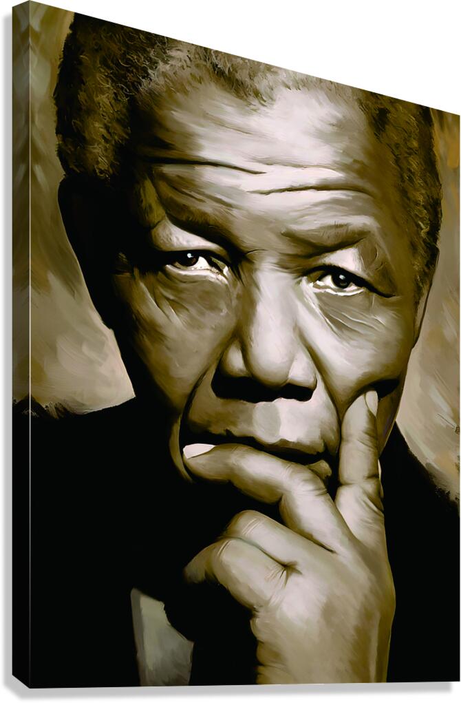 NELSON MANDELA Canvas Print
