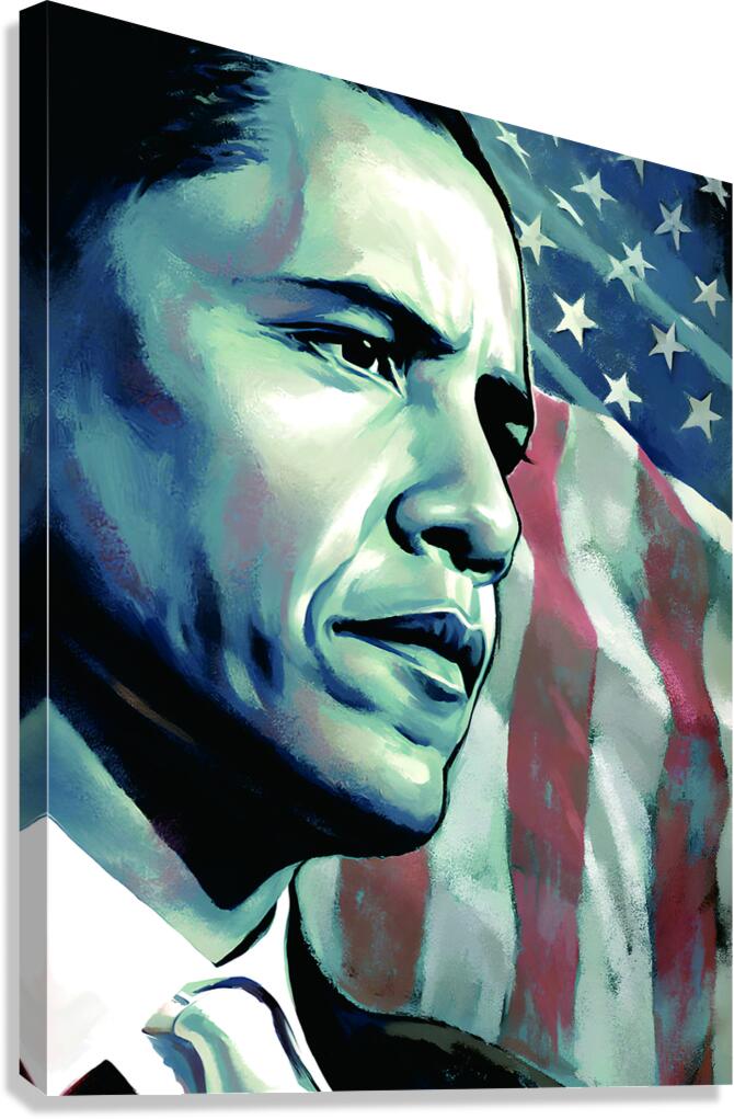 OBAMA Canvas Print